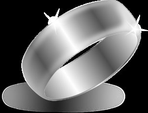 ring, wedding, silver